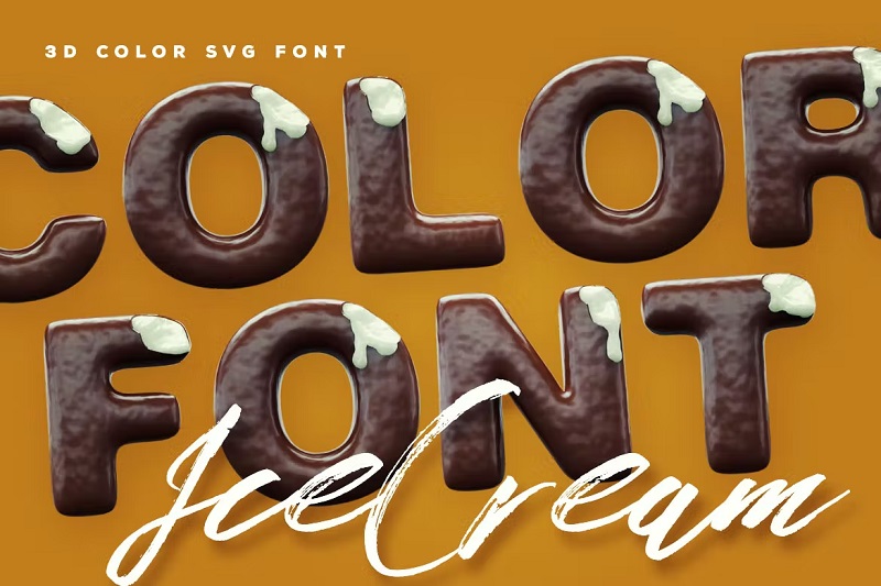 Ice Cream Font