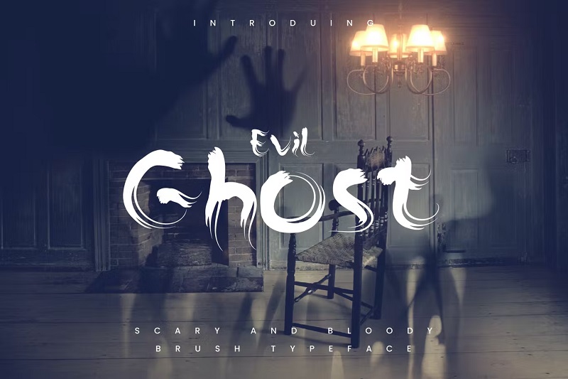 Evil Ghost Font