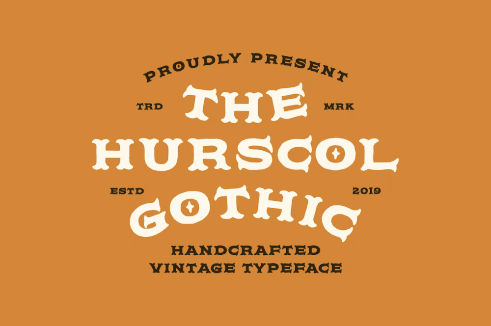 The Hurscol font.