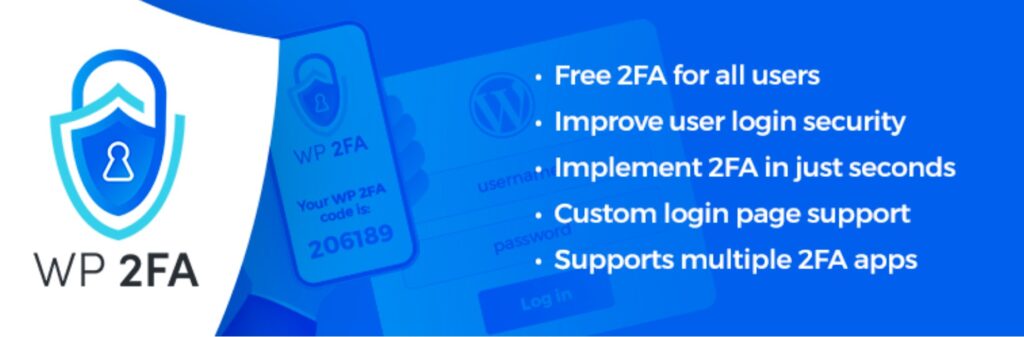 WP 2FA plugin