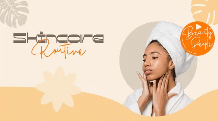 Skincare YouTube Thumbnail Template