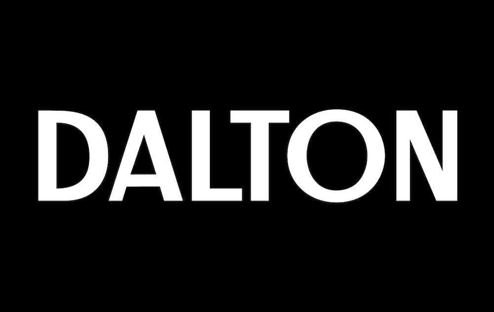 The Dalton font.