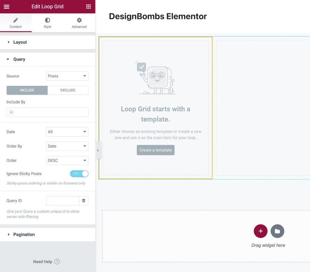 Elementor Loop Builder