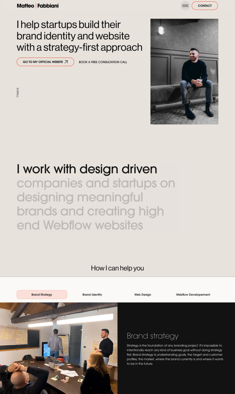 30 Beautiful Examples of Websites Built with Webflow Site Builder (2024)